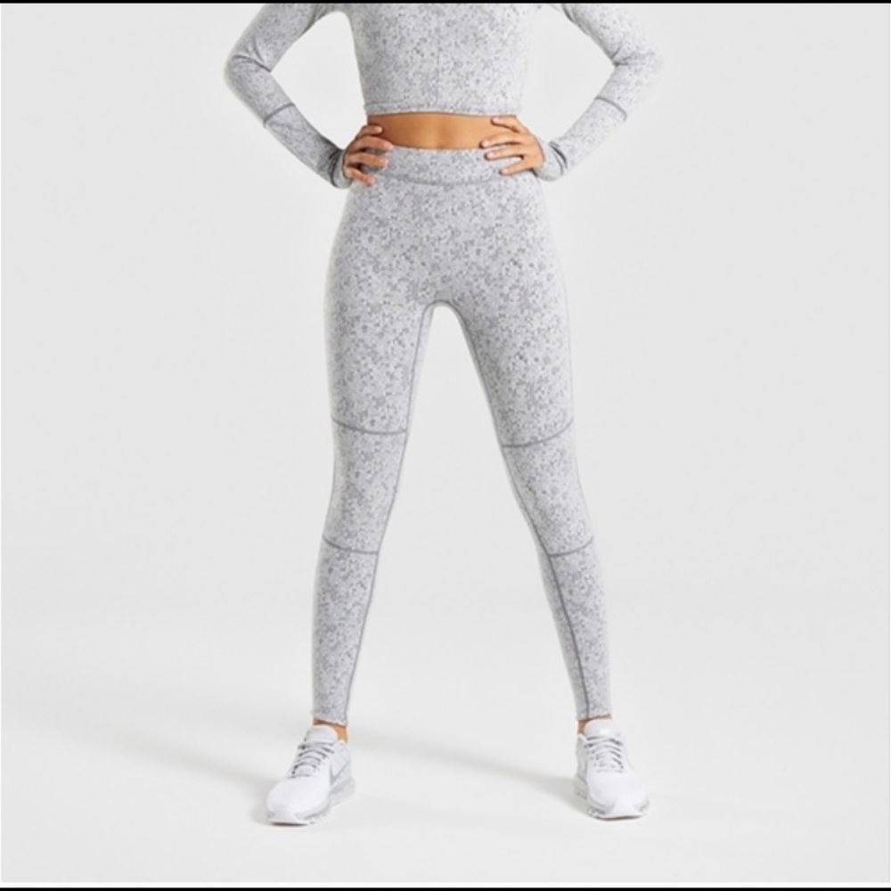 Gymshark Fleur Texture Leggings